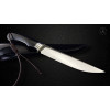 ЧОРНА ПЕРЛИНА ніж ручної роботи майстра RUSLAN KNIVES, замовити купити в Україні, сталь N690™, 61 HRC кріо